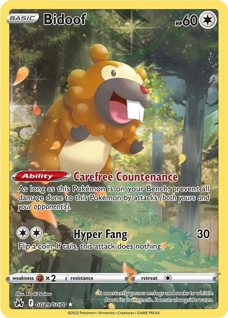 Bidoof (Gg29/Gg70) (Crz:Gg) 1