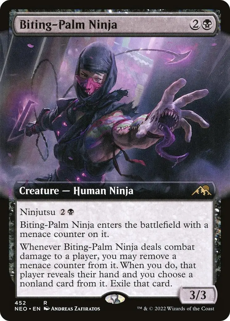 Biting-Palm Ninja (Extended Art) (452) (Neo) 1