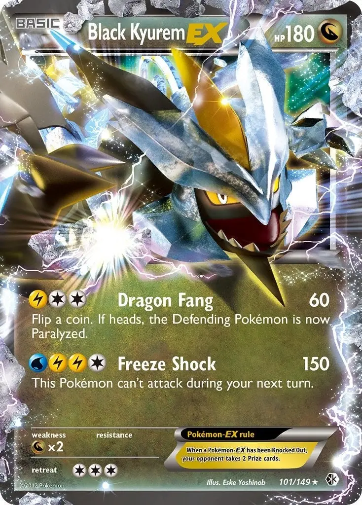 Black Kyurem Ex (101/149) (Bcr) 1