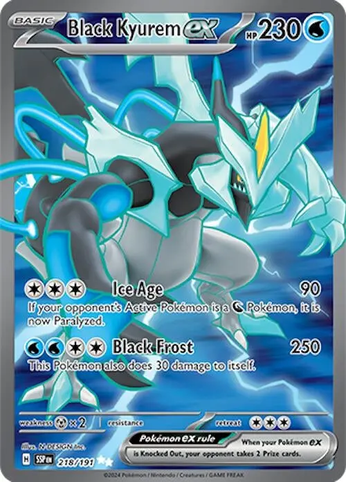 Black Kyurem Ex (218/191) (Ssp) 1