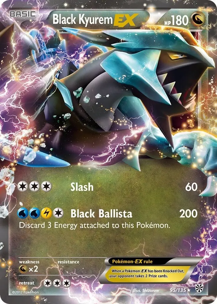 Black Kyurem Ex (95/135) (Pls) 1