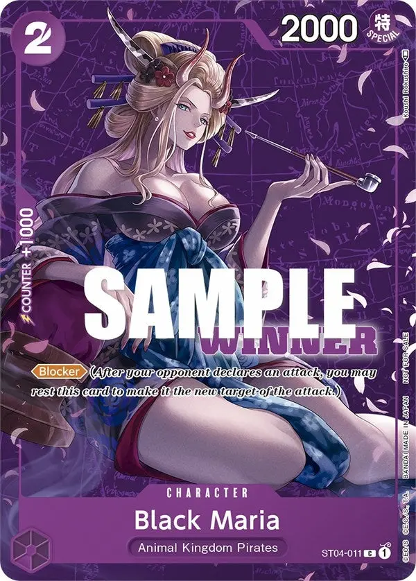Black Maria (Tournament Pack Vol. 2) [Winner] (St04-011) (Op-Pr) 1