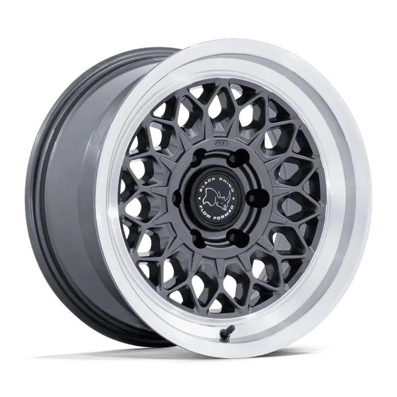 Black Rhino Graz Wheels In Gloss Gunmetal With Machined Lip 1