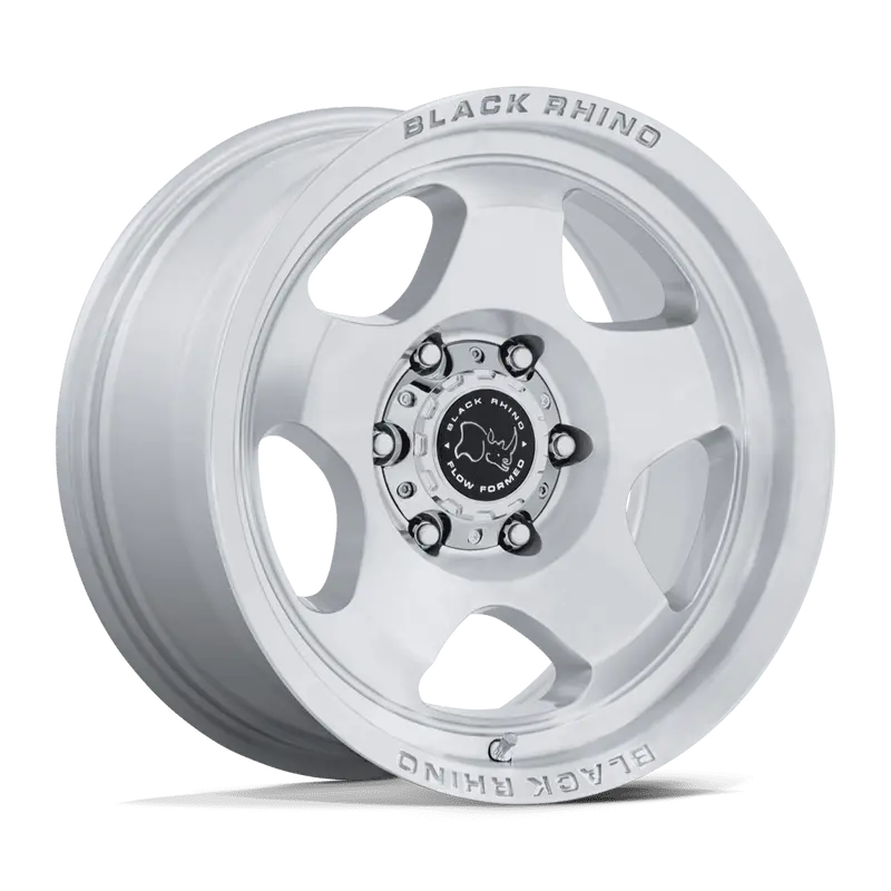 Black Rhino Sol Wheels In Gloss Silver With Machined Face 1
