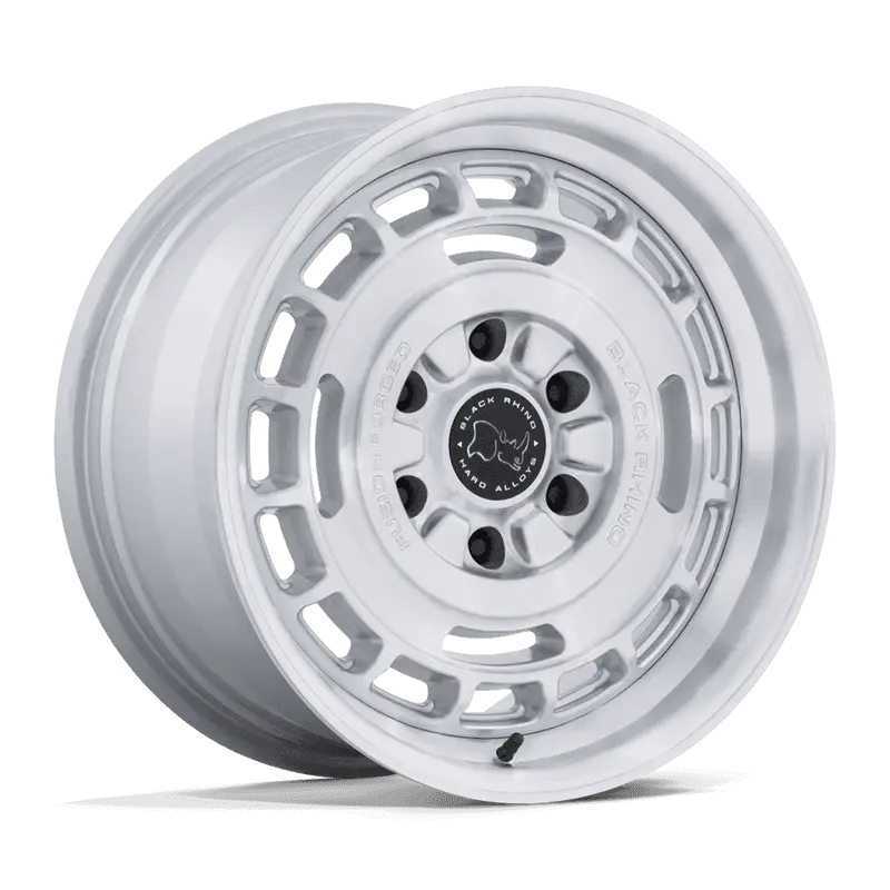 Black Rhino Vagabond Wheels In Gloss Silver With Machined Face 1