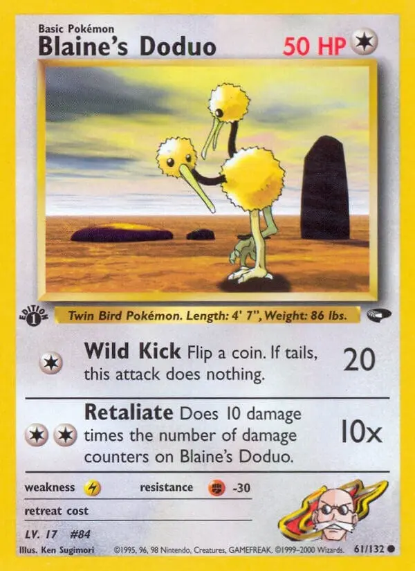 Blaine's Doduo (061/132) (G2) 1
