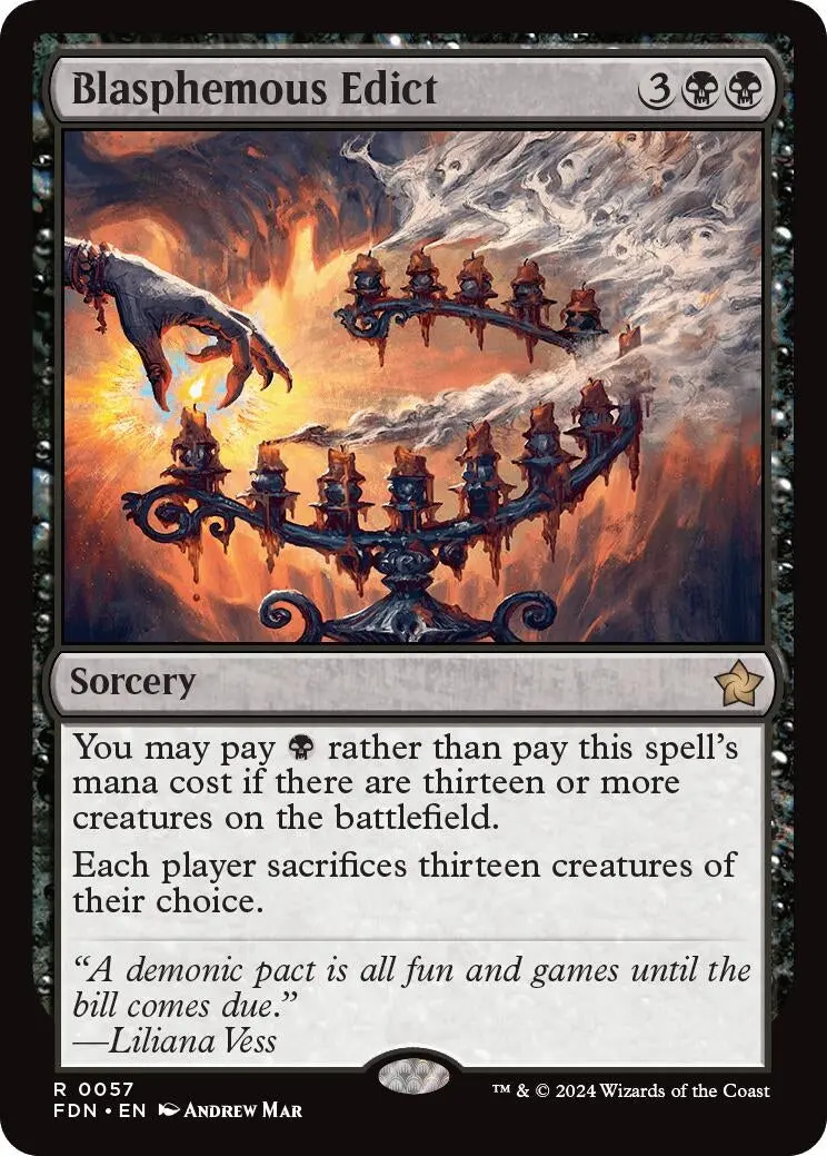 Blasphemous Edict (57) (Fdn) 1