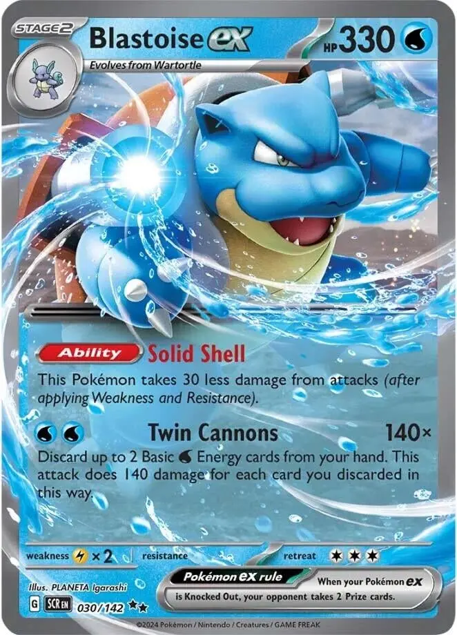 Blastoise Ex (030/142) (Scr) 1