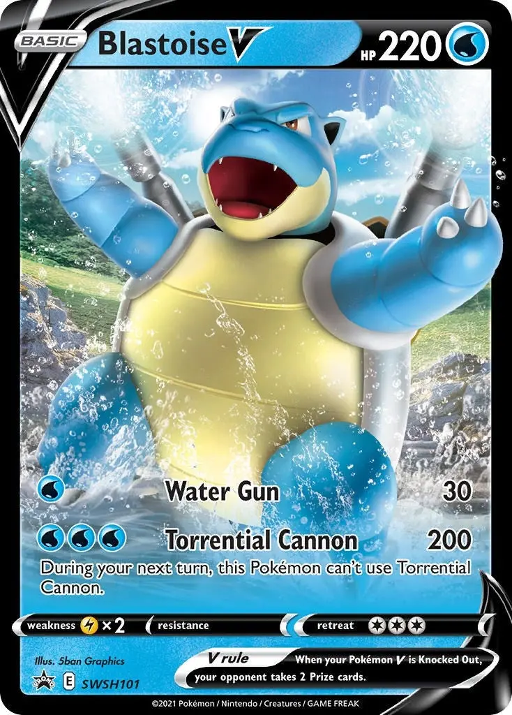 Blastoise V - Swsh101 (Swsh101) (Swsd) 1