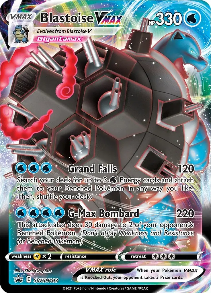 Blastoise Vmax - Swsh103 (Swsh103) (Swsd) 1