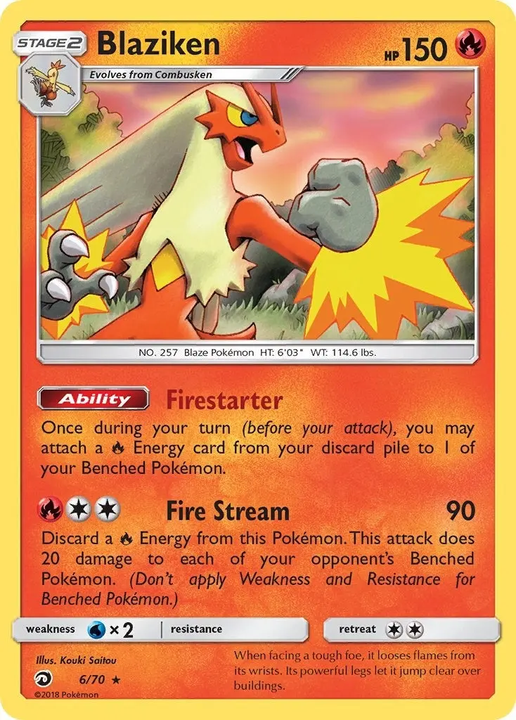 Blaziken (6/70) (Drm) 1