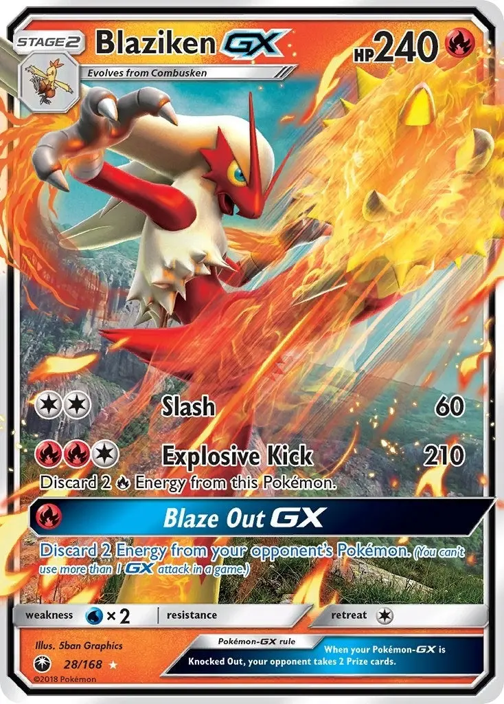 Blaziken Gx (28/168) (Ces) 1