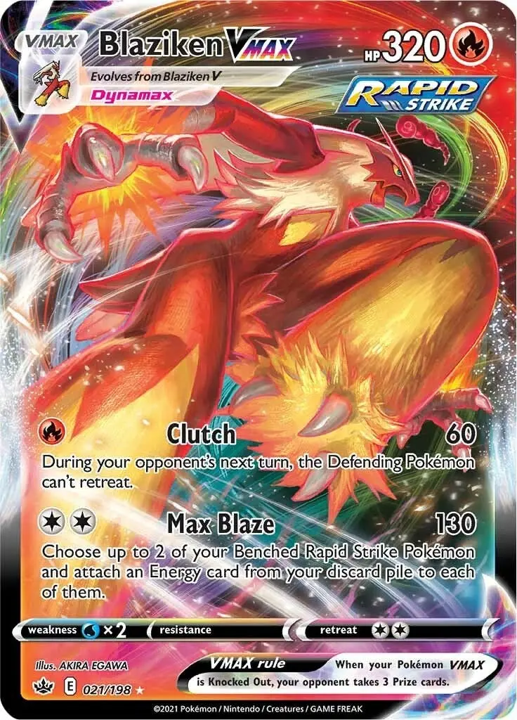 Blaziken Vmax (021/198) (Swsh06) 1