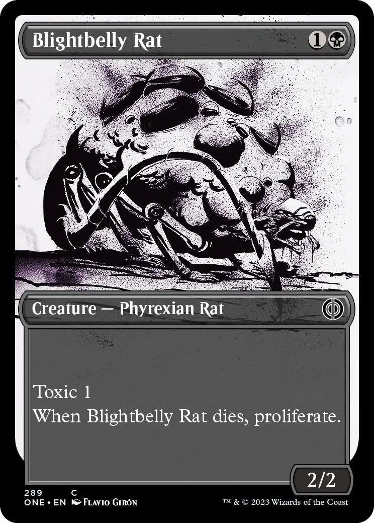 Blightbelly Rat (Showcase) (289) (One) 1