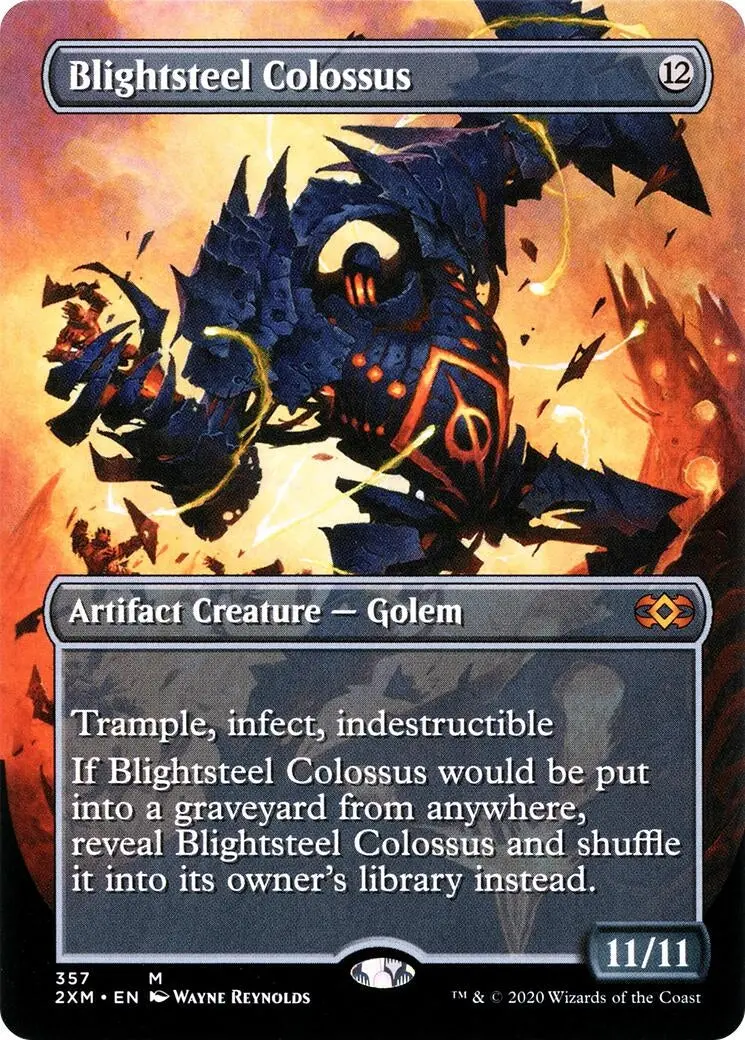 Blightsteel Colossus (Borderless) (357) (2Xm) 1