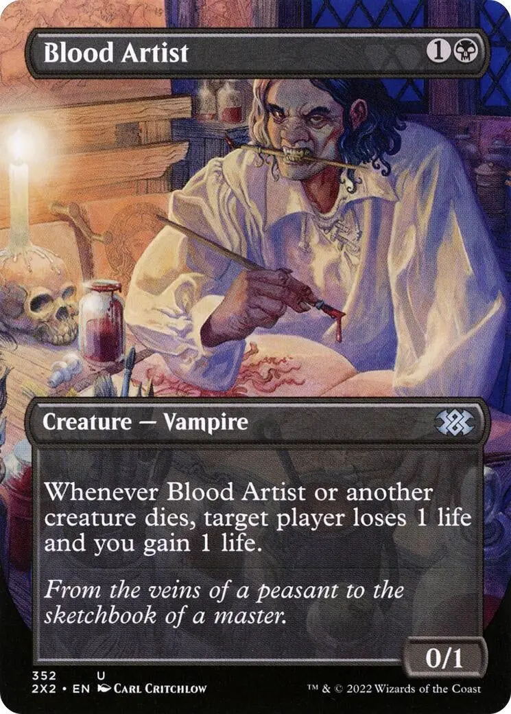 Blood Artist (Borderless) (352) (2X2) 1