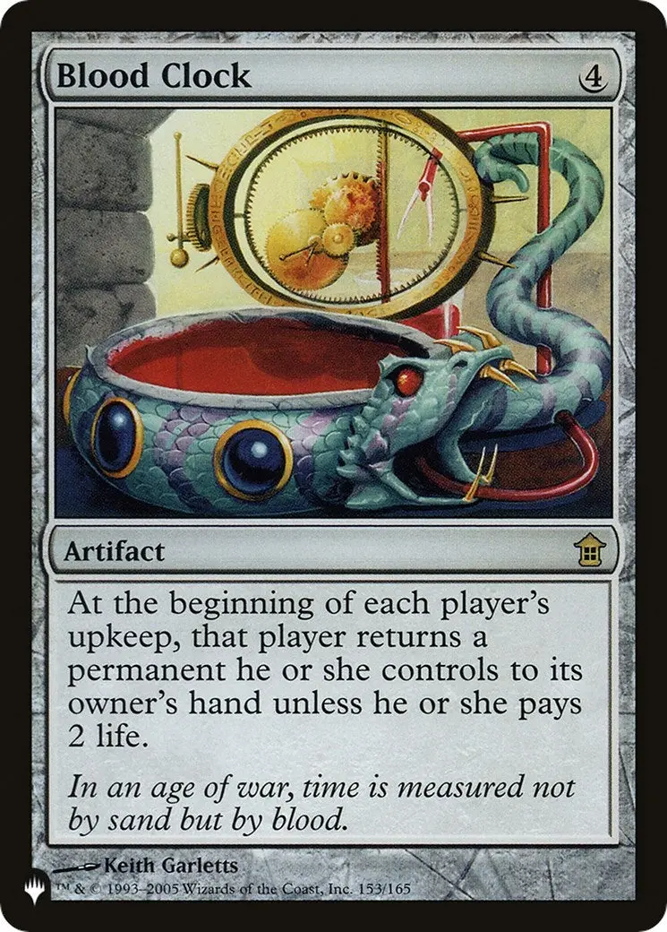 Blood Clock (153/165) (List) 1