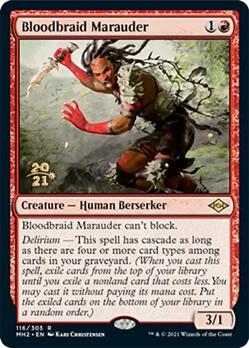 Bloodbraid Marauder (116) (Pre) 1