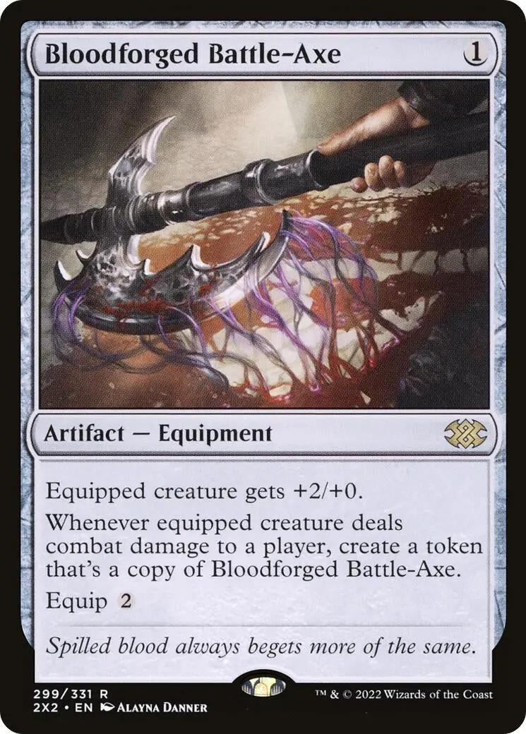 Bloodforged Battle-Axe (299) (2X2) 1