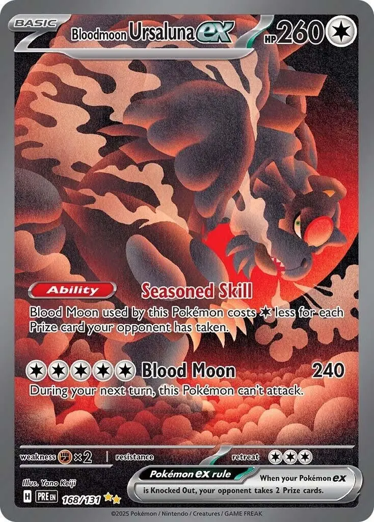 Bloodmoon Ursaluna Ex (168/131) (Pre) 1