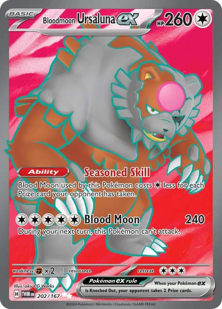 Bloodmoon Ursaluna Ex (202/167) (Twm) 1