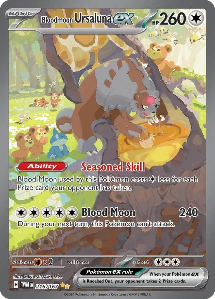 Bloodmoon Ursaluna Ex (216/167) (Twm) 1