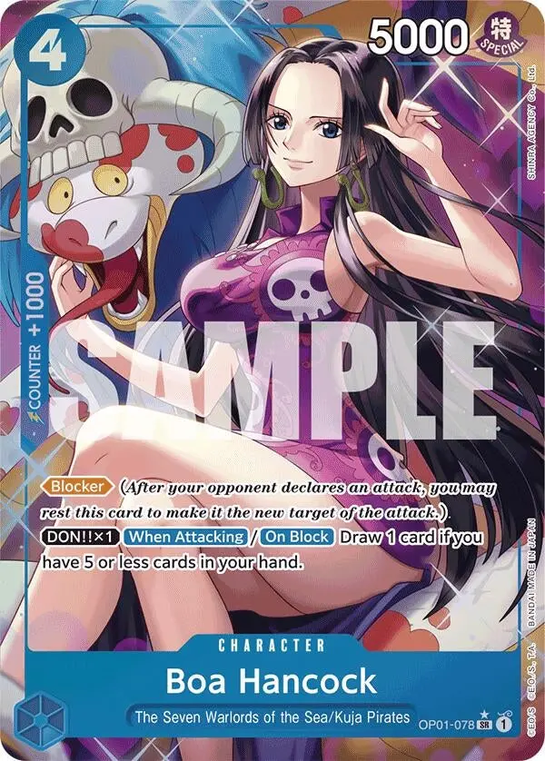Boa Hancock (Op01-078) (Alternate Art) (Op01-078) (Prb-01) 1