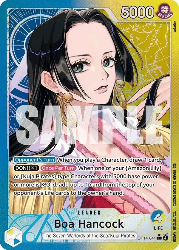 Boa Hancock - Op14-041 (Alternate Art) (Op14-041) (Op14) 1