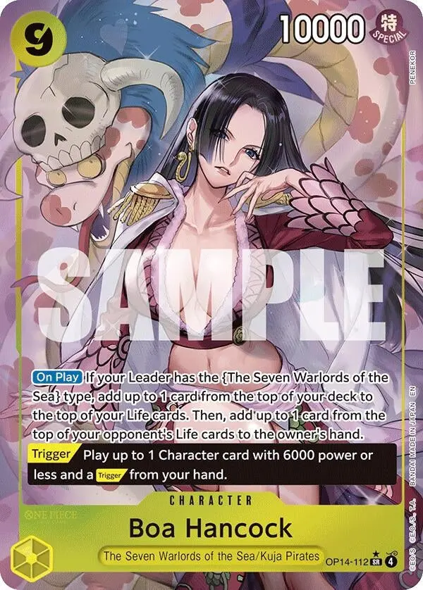 Boa Hancock - Op14-112 (Alternate Art) (Op14-112) (Op14) 1