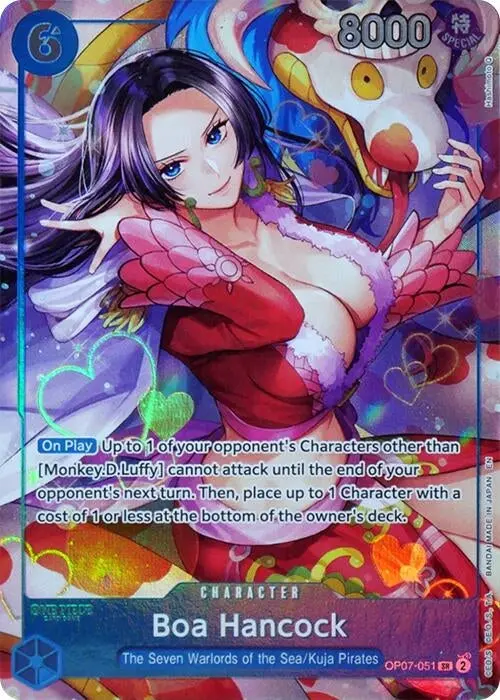 Boa Hancock (Seven Warlords Of The Sea Binder Set) (Op07-051) (Op-Pr) 1