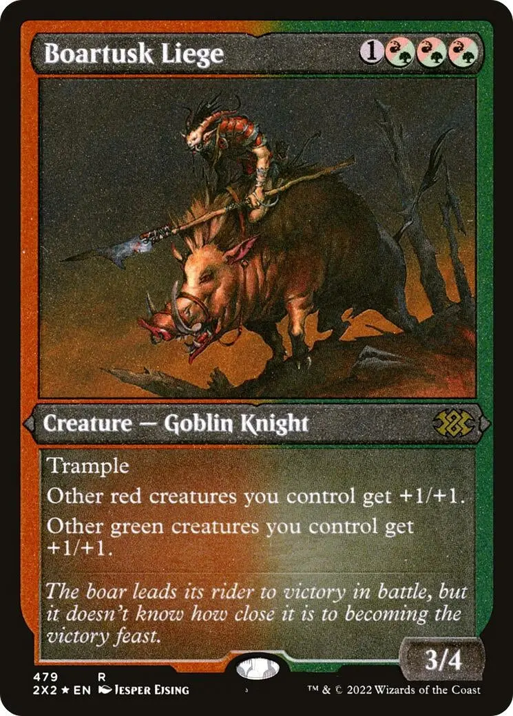 Boartusk Liege (Foil Etched) (479) (2X2) 1