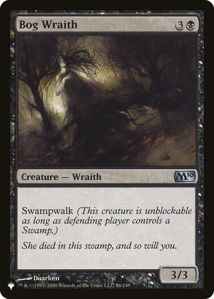 Bog Wraith [The List] 1