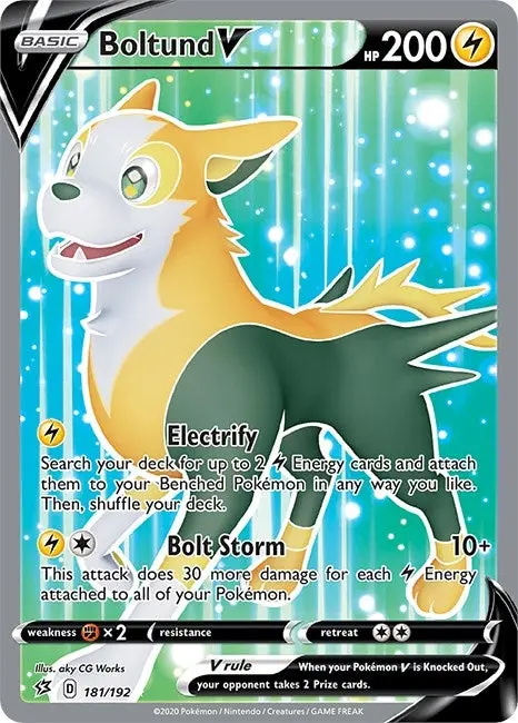 Boltund V (Full Art) (181/192) (Swsh02) 1