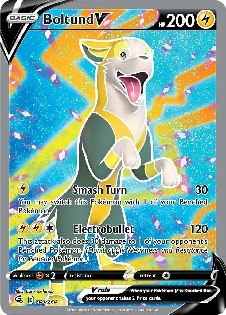 Boltund V (Full Art) (249/264) (Swsh08) 1