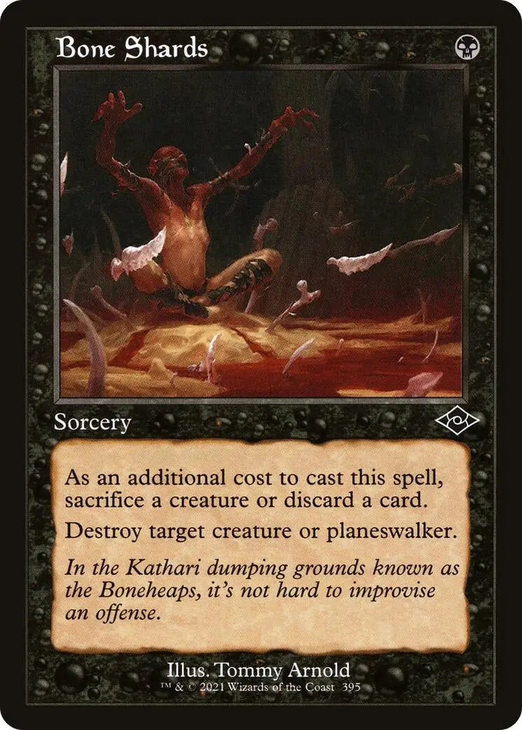 Bone Shards (Retro Frame) (395) (Mh2) 1