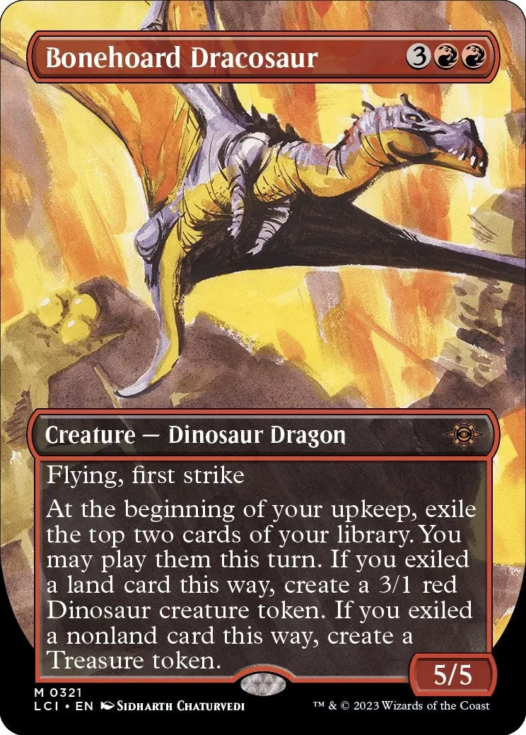 Bonehoard Dracosaur (Borderless) (321) (Lci) 1