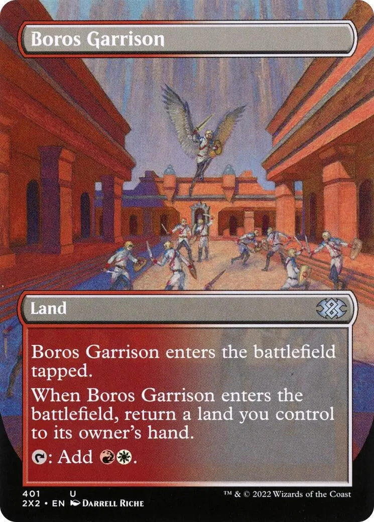 Boros Garrison (Borderless) (401) (2X2) 1