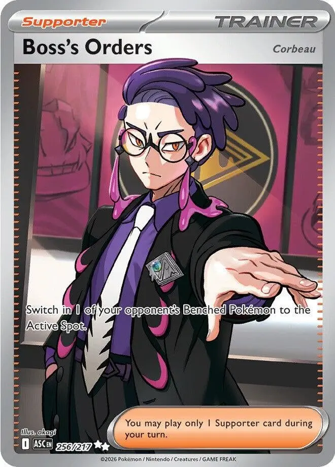 Boss's Orders [Corbeau] (256/217) (Asc) 1