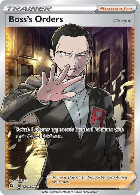 Boss's Orders (Full Art) (189/192) (Swsh02) 1