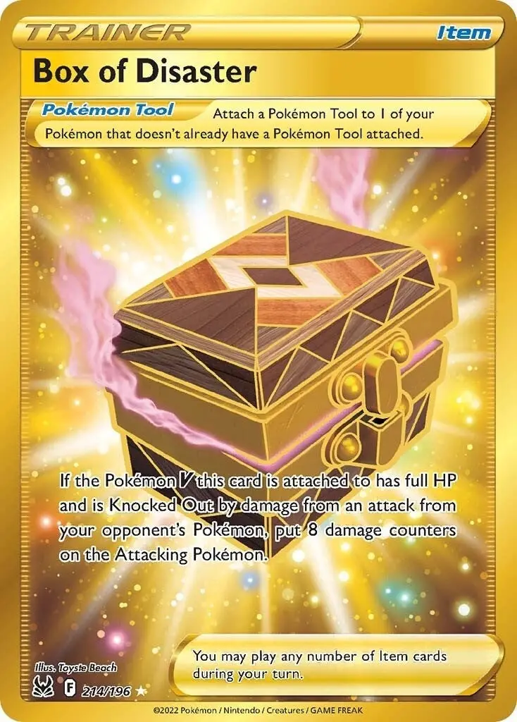 Box Of Disaster (Secret) (214/196) (Swsh11) 1
