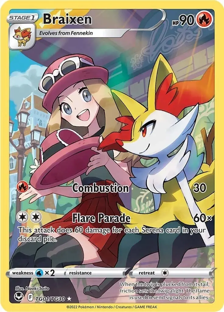 Braixen (Tg01/Tg30) (Swsh12: Tg) 1