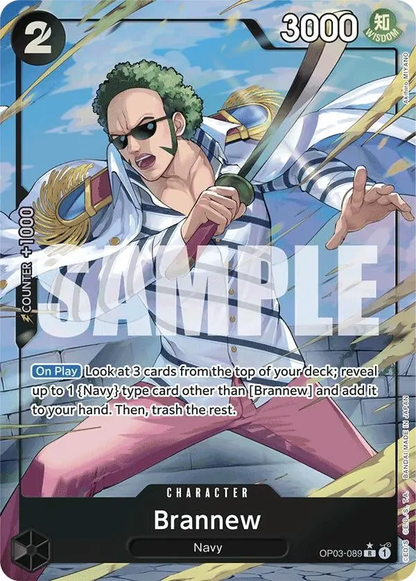 Brannew (Alternate Art) (Op03-089) (Prb-01) 1