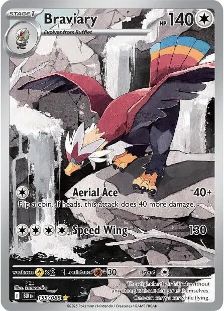 Braviary (155/086) (Blk) 1