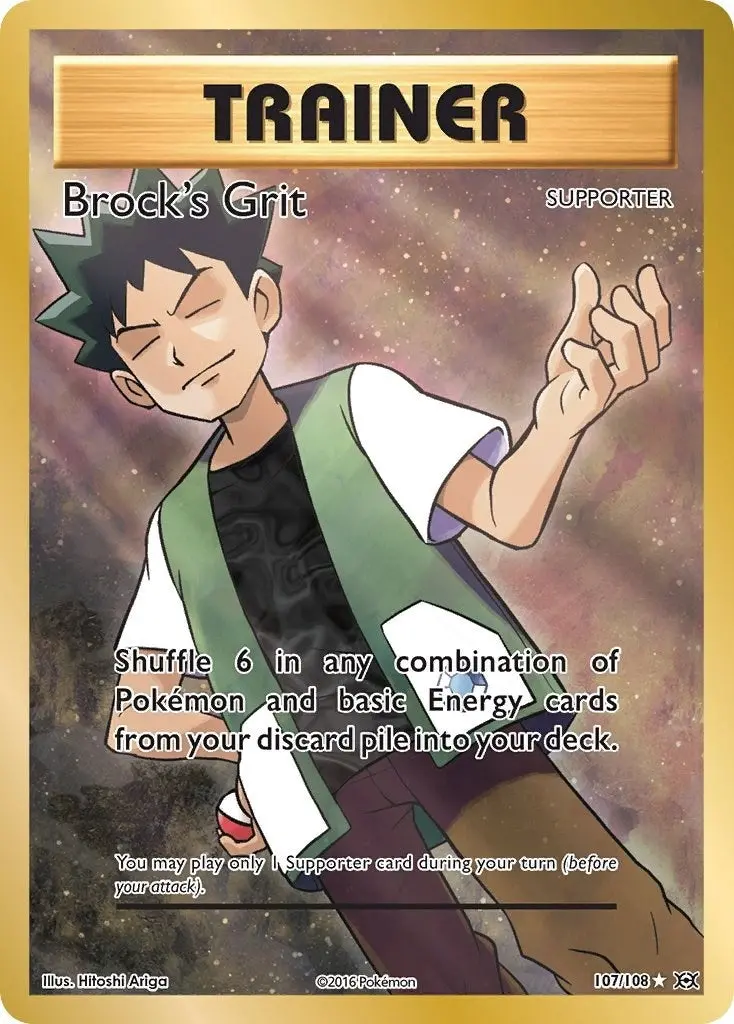 Brock's Grit (Full Art) (107/108) (Evo) 1