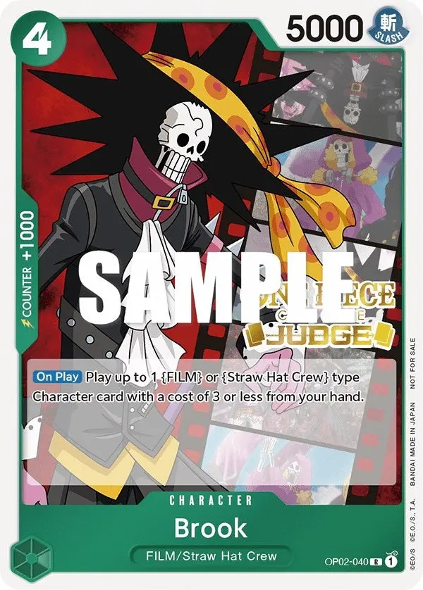 Brook (Judge Pack Vol. 2) (Op02-040) (Op-Pr) 1