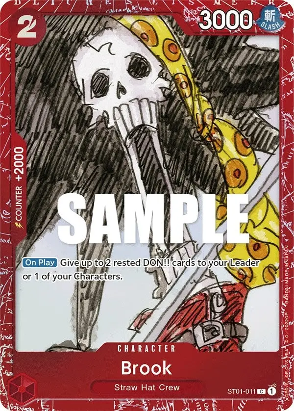 Brook (Premium Card Collection -One Piece Film Red Edition-) (St01-011) (Op-Pr) 1