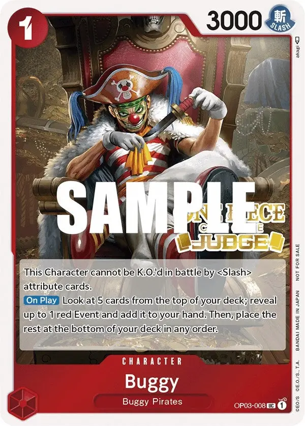 Buggy (Judge Pack Vol. 2) (Op03-008) (Op-Pr) 1
