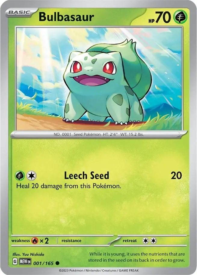 Bulbasaur (001/165) (Mew) 1