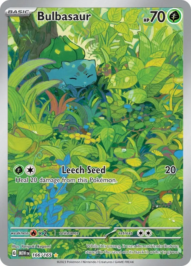 Bulbasaur (166/165) (Mew) 1