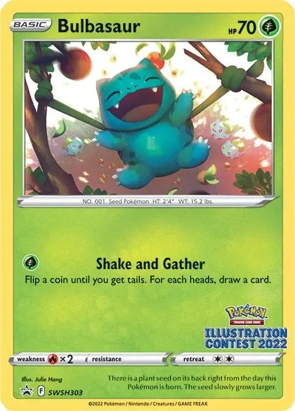 Bulbasaur (Illustration Contest 2022) (Swsh303) (Swsd) 1